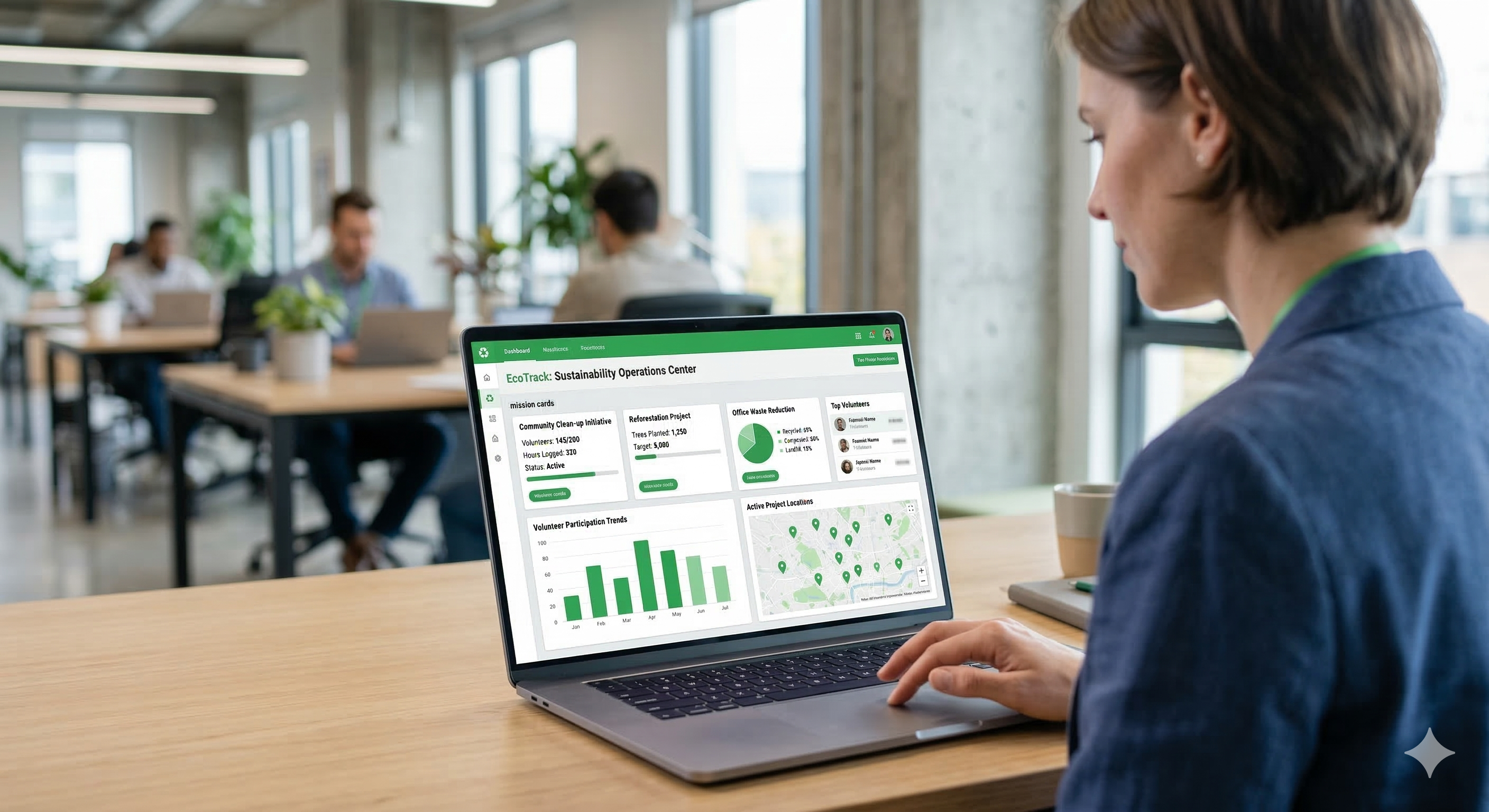 NGO coordination dashboard